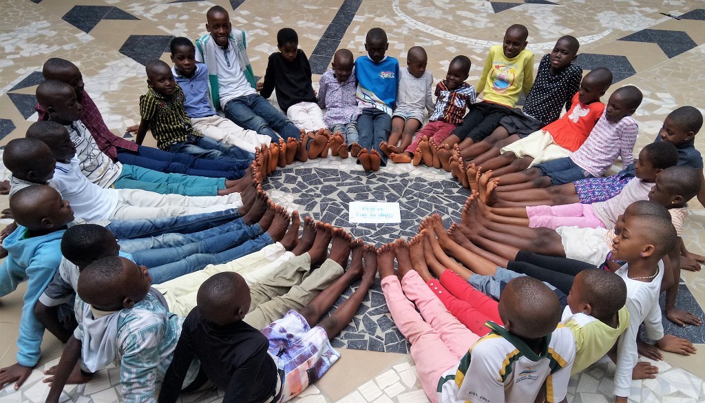 Starting the day with love at the Heart of Love Children’s Home, Nigeria