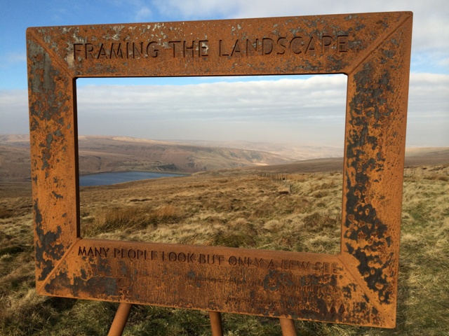 Framing the Landscape March 2015 Wessenden Head Marsden Moor