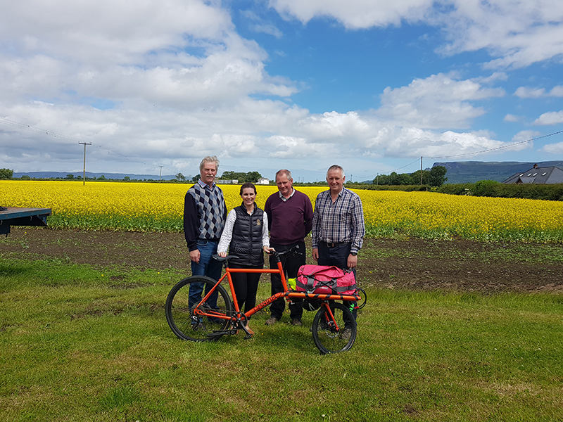 A snapshot of the producers who assembled at Broighter Gold to discuss the implications of Brexit on their respective farms.