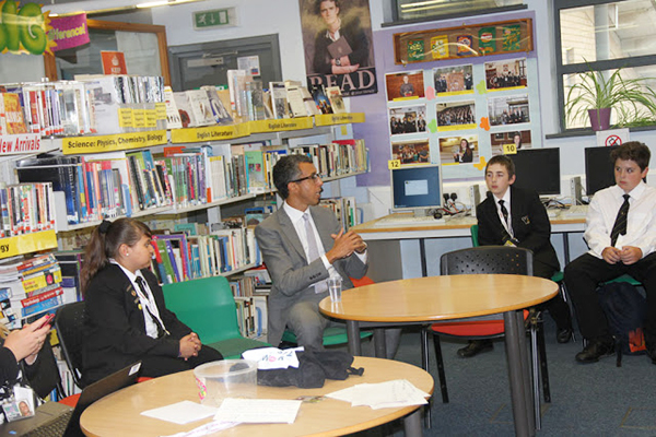 Mark Carney RSA Whitley Academy