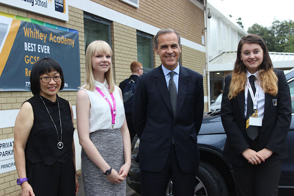 Mark Carney RSA Whitley Academy