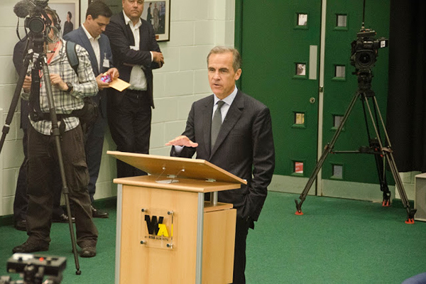 Mark Carney RSA Whitley Academy