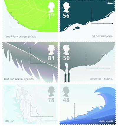 Alternative energy stamps - Sam Bestwick